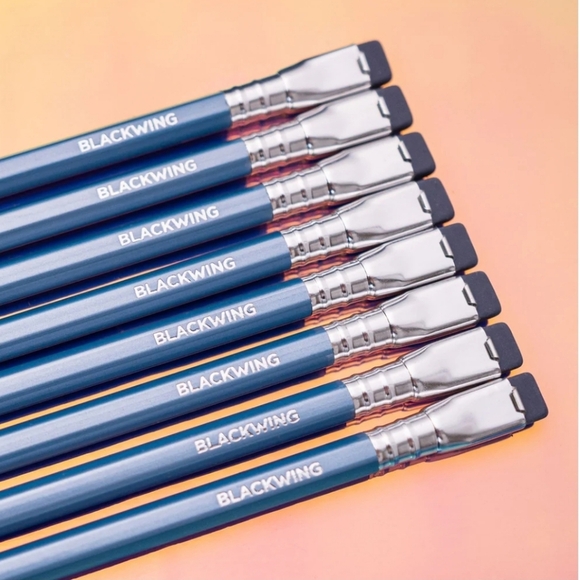 ❤️BUY 2 GET 1 FREE  Blackwing Pearl Blue Pencil,Set of 12,Retail Price$34.95 USD - Picture 3 of 16